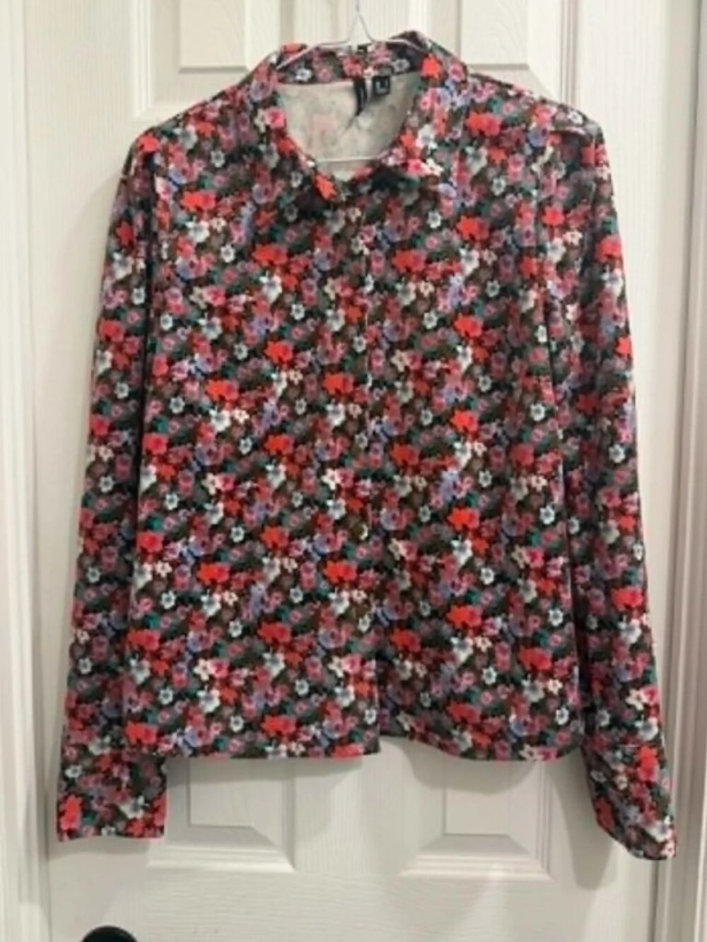 Floral Button Down Long Sleeve
